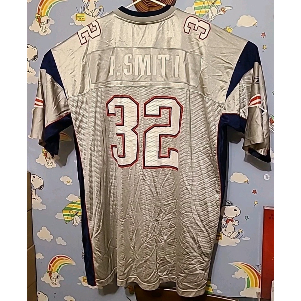 Vintage NFL New England Patriots Antowain Smith Jersey Men's 3XL Reebok On Field